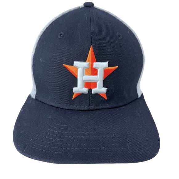 MLB Houston Astros New Era 9Fifty Trucker Hat Mens OSFM Blue White Cap - Picture 6 of 12